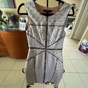 White lace BCBG dress